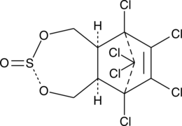 An organochlorine insecticide; active against a variety of insects including bollworms and tobacco budworms (LD50s = 4.14 and 4.95 mg/g