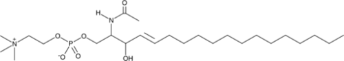 A synthetic cell-permeable derivative of sphingomyelin; a mixture of the D-erythro and L-threo isomers of C2 sphingomyelin