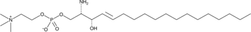 A bioactive sphingolipid; isomer of lysosphingomyelin; agonist of human S1P1-3 (EC50s = 19.3