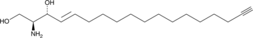 An ω-alkyne form of sphingosine (d18:1); can be used in click chemistry reactions to tag sphingosine (d18:1) with fluorescent or biotinylated labels for analysis of its metabolism and biological activity