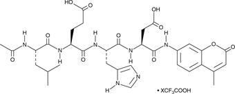 A fluorogenic substrate for caspase-9; AMC is released upon cleavage by caspase-9 and its fluorescence can be used to quantify caspase-9 activity; ex/em = 340-360/440-460 nm