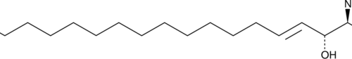 An atypical sphingolipid; contains a double bond at the 4E native position; is formed when serine palmitoyltransferase condenses palmitoyl-CoA with alanine instead of serine during sphingolipid synthesis; levels are elevated in paclitaxel treated u87 astroglioma cells; plasma levels are increased in patients with CIAP and DSPN