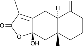 A sesquiterpene; inhibits LPS-induced release of NO