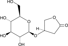 A glycoside with diverse biological activities; increases adipose triglyceride lipase-mediated lipolysis and hydrolysis of triglycerides in C3H10T1/2 adipocytes; increases phosphorylation of PPARα and CREB in adipocytes in vitro; decreases the production of IFN-γ