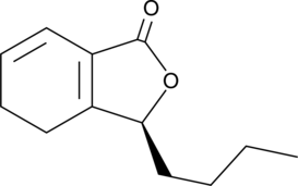 A phthalide with cytoprotective and antiproliferative activities; protects against cell injury induced by corticosterone in PC12 cells at 0.125-0.5 mg/ml; reduces corticosterone-induced apoptosis at 0.5 mg/ml in PC12 cells; inhibits cell proliferation of HT-29 colon cancer (IC50 = 54.17 µM) but not non-cancerous human CCD-18Co colon cells (IC50 = 109.11 µM)