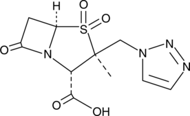 A β-lactamase inhibitor; inhibits Ambler class A serine penicillinases and class C cephalosporinases