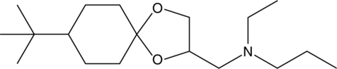 A tertiary amine fungicide; an inhibitor of Δ14 reductase/Δ8→Δ7 isomerase; inhibits the growth of N. parvum