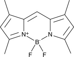 A fluorescent probe for lipid droplets; has been used for electron