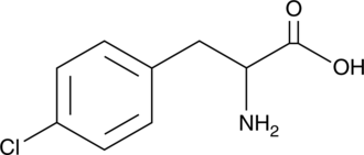 An inhibitor of tryptophan hydroxylase (Ki = 300 µM); a competitive inhibitor in vitro and an irreversible inhibitor in vivo; depletes serotonin to undetectable levels in rats after six days at 300 mg/kg; has commonly been used to deplete brain serotonin levels in animal studies of the serotonergic system