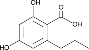 An analytical reference standard categorized as an intermediate in the phytocannabinoid biosynthetic pathway; a precursor in the synthesis of CBDV