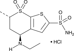 An analytical reference standard categorized as a carbonic anhydrase inhibitor diuretic; intended for use in analytical forensic applications