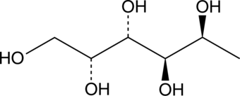 A reduced form of L-(–)-fucose; has been used to determine the structure of E. coli and B. pallidus L-fucose isomerase