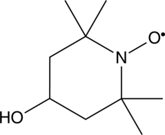 A piperidine nitroxide and spin label with SOD mimetic activity; inhibits lipid peroxidation in rat liver microsomes (IP50s = 117