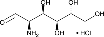 An amino monosaccharide; a precursor in the biosynthesis of UDP-GlcNAc via the hexosamine pathway; increases mineralization of MC3T3-E1 mouse osteoblastic cells at 0.1 and 1 mM; inhibits bone erosion and loss of glycosaminoglycans and proteoglycans in joints in a mouse model of collagenase-induced osteoarthritis at 20 mg/kg per day