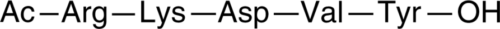 A pentapeptide; decreases IL-8 secretion in human keratinocytes when used in combination with acetyl hexapeptide-36 and acetyl hexapeptide-38