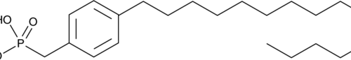 An inhibitor of autotaxin (IC50 = 170 nM); selective for autotaxin over the phosphodiesterases NPP6 and NPP7 at 10 μM; inhibits autotaxin-mediated production of LPA from LPC in vitro from 0.1-1