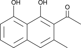 A naphthol with diverse biological activities; inhibits COX-1 and COX-2 in vitro (IC50s = 27.43 and 32.28 μM