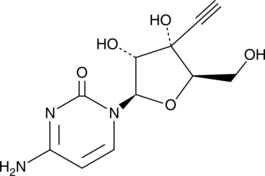 A nucleoside analog with anticancer activity; cytotoxic to A549