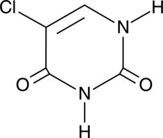 A chlorinated derivative of uracil; has been found in human neutrophils stimulated with PMA in vitro; has been found in inflammatory human exudate isolated from sites of superficial infection; levels are increased in exudate isolated from the site of inflammation in a rat model of carrageenan-induced inflammation; levels are increased in patient-derived human atherosclerotic aortic tissue