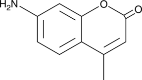 A fluorescent probe for peptide labeling commonly used in the study of proteases; conjugation via its amino group to a peptide substrate results in quenching of the fluorescent signal; upon enzymatic cleavage of the peptide by proteases