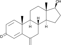 An active metabolite of exemestane; an aromatase inhibitor (IC50 = 69 nM using human placental microsomes); an AR agonist (IC50 = 39.6 nM); selective for AR over ERα (IC50 = 21.2 μM); stimulates growth of AR- and ERα-positive MCF-7 (EC50 = 2.7 μM) and T47D breast cancer cells (EC50s = 0.43 and 1