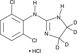 An internal standard for the quantification of clonidine by GC- or LC-MS