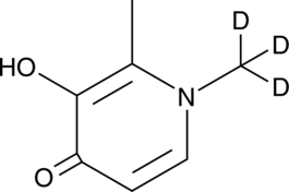 An internal standard for the quantification of deferiprone by GC- or LC-MS