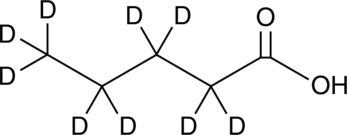 An internal standard for the quantification of pentanoic acid by GC- or LC-MS