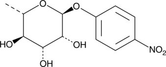 A colorimetric naringinase substrate; upon hydrolysis by the α-rhamnosidase subunit of naringinase