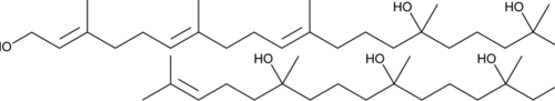 A NK receptor antagonist (IC50s = 6 and 12 µM for NK1 and NK2