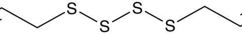 An organosulfur compound; active against the bacteria S. aureus and MRSA (MICs = 0.5 and 2 mg/L