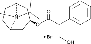 A muscarinic receptor antagonist (IC50s = 2.9