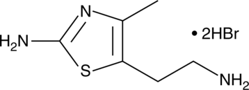 A histamine H2 receptor agonist (pD2 = 6.21 in isolated guinea pig atrium); selective for H2 over H3 receptors (pD2 = 4.7 in isolated guinea pig ileum); increases heart rate in spontaneously beating isolated guinea pig atrium (pD2 = 6.72) and decreases CCK octapeptide-induced contractions in isolated guinea pig gallbladder strips; increases levels of sheep red blood cell-induced production of IgG and IgM antibodies in rabbit serum at 10 µg/kg twice per day