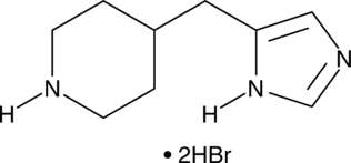 A histamine H3 receptor agonist (KI = 0.4 nM in SK-N-MC cell membranes expressing the human receptor); selective for histamine H3 over H1 and H2 receptors in CHO cell membranes expressing the guinea pig and human receptors