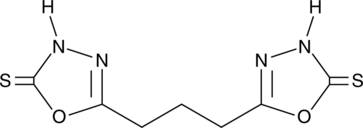 An ENPP1 inhibitor (IC50s = 467 and 429 μM for the human and snake venom enzymes