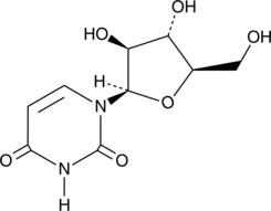 An inactive metabolite of cytarabine; formed when cytarabine undergoes deamination by cytidine deaminase