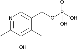 A vitamin B6 analog and an inhibitor of S1P lyase; induces accumulation of [3H]dhS1P in IT-79MTNC3 cells that endogenously express high levels of S1P lyase (EC50s = 100 µM in the absence and presence of vitamin B6