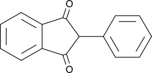 An anticoagulant and vitamin K antagonist; inhibits the reduction of vitamin K1 epoxide to vitamin K1 by vitamin K1 epoxide reductase in liver homogenates in a concentration-dependent manner; inhibits prothrombin synthesis and conversion of vitamin K1 epoxide to vitamin K1 in rats by 50 and 57%