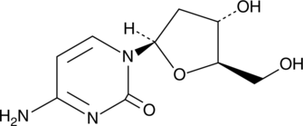 A deoxyribonucleoside; phosphorylated by deoxycytidine kinase in the cytosol or TK2 in mitochondria to form dCMP; oral administration in combination with deoxythymidine delays disease onset and increases lifespan in a mouse model of TK2 deficiency