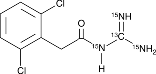 An internal standard for the quantification of guanfacine by GC- or LC-MS