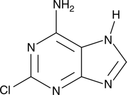 A heterocyclic building block; has been used in the synthesis of adenosine antimetabolites with antineoplastic activity; the major catabolite of 2-chloro-2’-deoxyadenosine