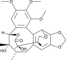 A lignan with diverse biological activities; an AChE inhibitor (IC50 = 7.84 µM); scavenges ABTS and DPPH radicals (IC50s = 24.5 and 203 µM