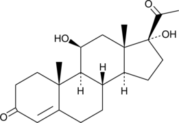 A corticosteroid metabolite of 17-hydroxyprogesterone; serum levels are elevated in patients with congenital adrenal hyperplasia that are heterozygous for mutations in CYP2A21 and have been used as a biomarker for the detection of 21-hydroxylase deficiencies