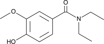 A phenol with antioxidant and analeptic properties; scavenges DPPH and ABTS radicals (EC50s = 0.374 and 0.05 mg/ml