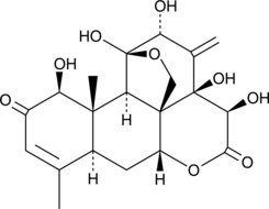 A quassinoid; active against the W2 and D6 clones of P. falciparum (IC50s = 0.015 and 0.026 µg/ml