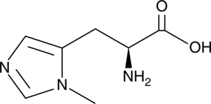 An amino acid; released during the catabolism of muscle fibrillar protein and excreted in urine; urinary levels are decreased in children with protein-energy malnutrition compared with well-nourished control subjects; has been used as a biomarker of skeletal muscle catabolism