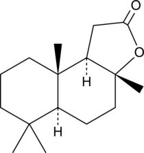 A sesquiterpene lactone with diverse biological activities; inhibits mycelial growth in the phytopathogenic fungi B. cinerea