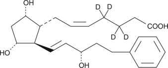 An internal standard for the quantification of 17-phenyl trinor PGF2α by GC- or LC-MS.