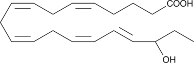 A non-enzymatic oxidation product of EPA; increased in the plasma and heart