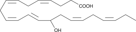 (±)14-HDHA is an autoxidation product of DHA in vitro.{7479